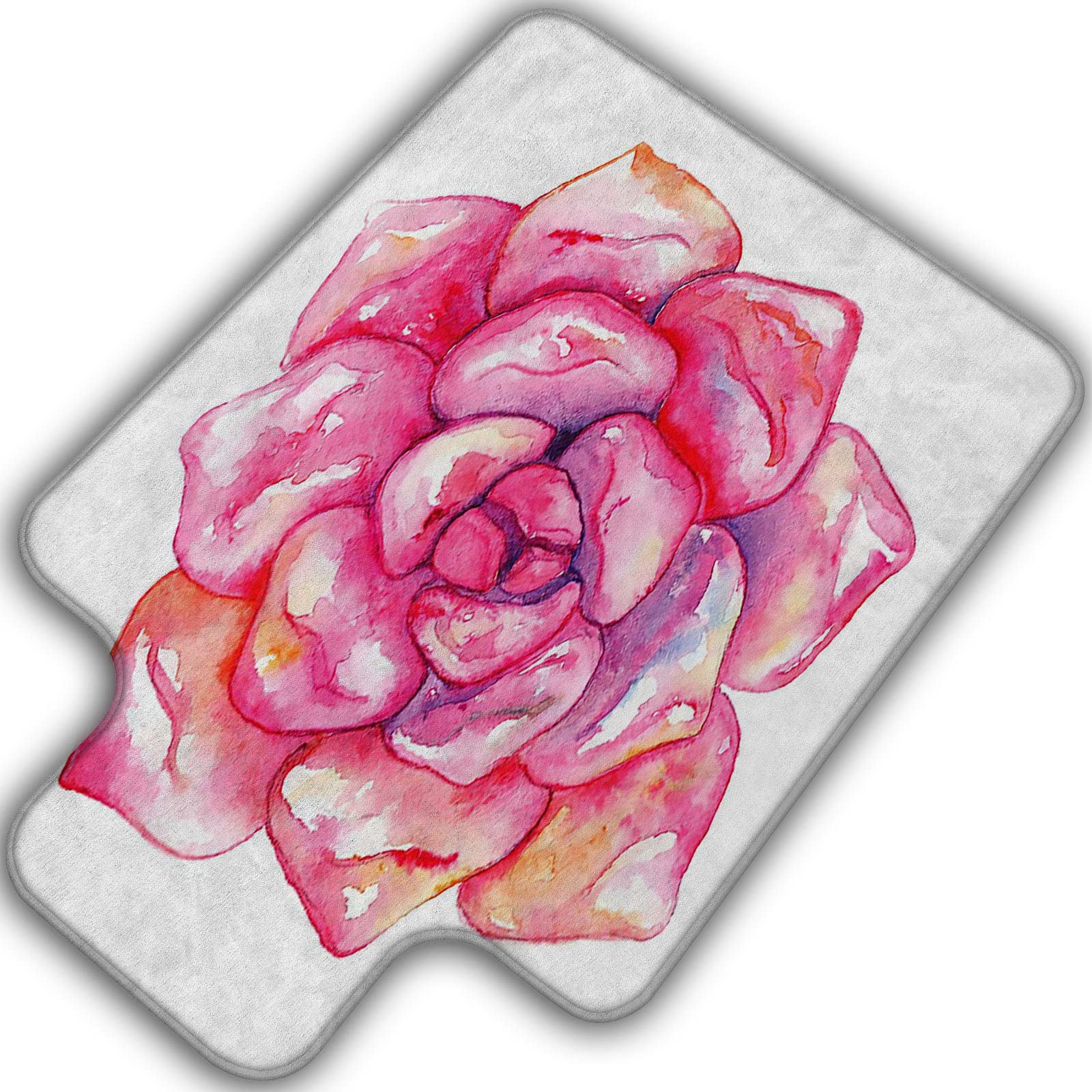 Thick Chair Mat for Carpet - Heavy Duty Office & Home Floor Protector - Pale Pink, Lavender & Orange - Non-Slip Desk Chair Mat for Standing Workstations | Perfect for Home Offices, Gaming Setups & Workspaces