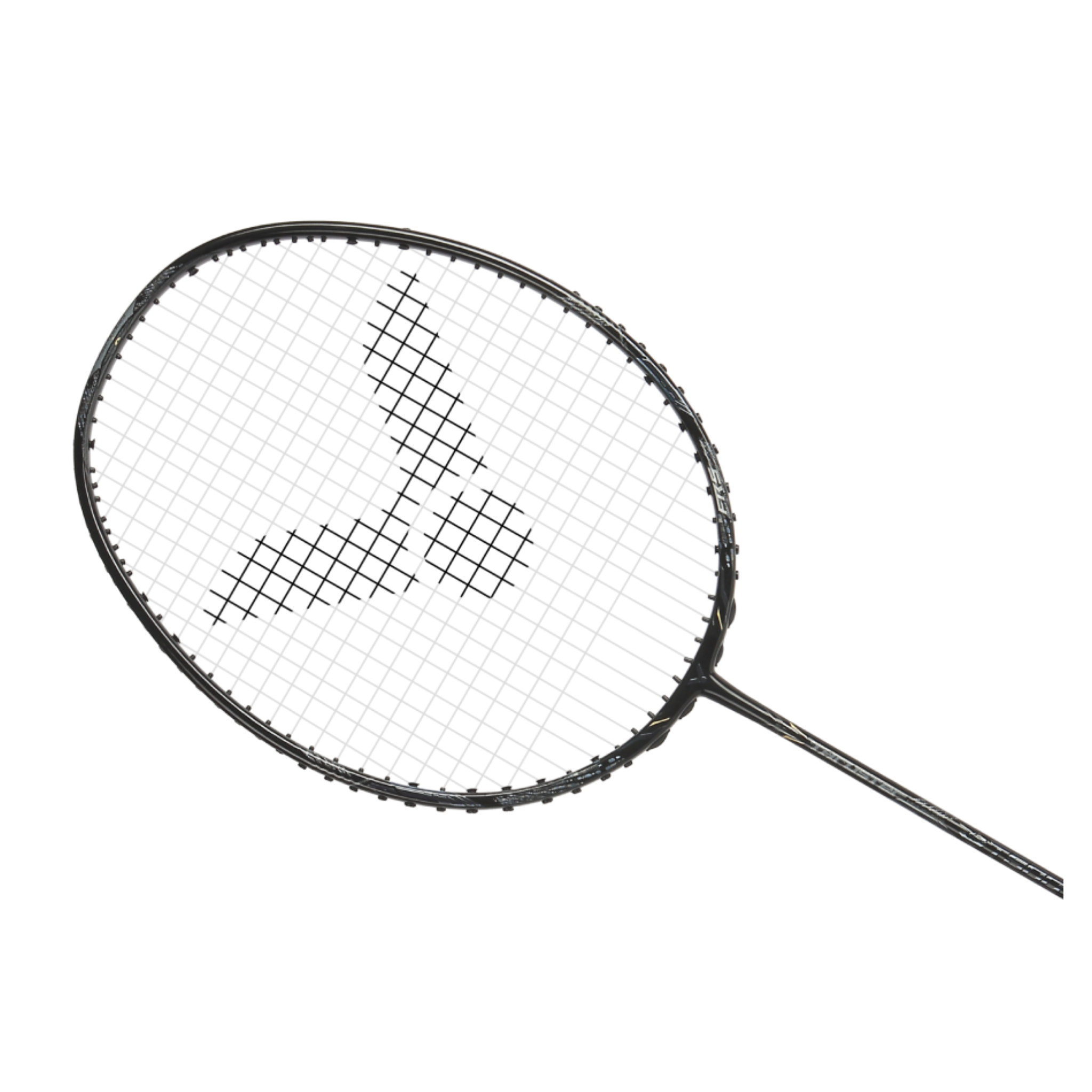 Victor Thruster K 500 Unstrung Badminton Racket - Premium Carbon Fiber Lightweight Racquet [Bushi Black] TK T500 C - Perfect for Professional Training & Competitive Matches