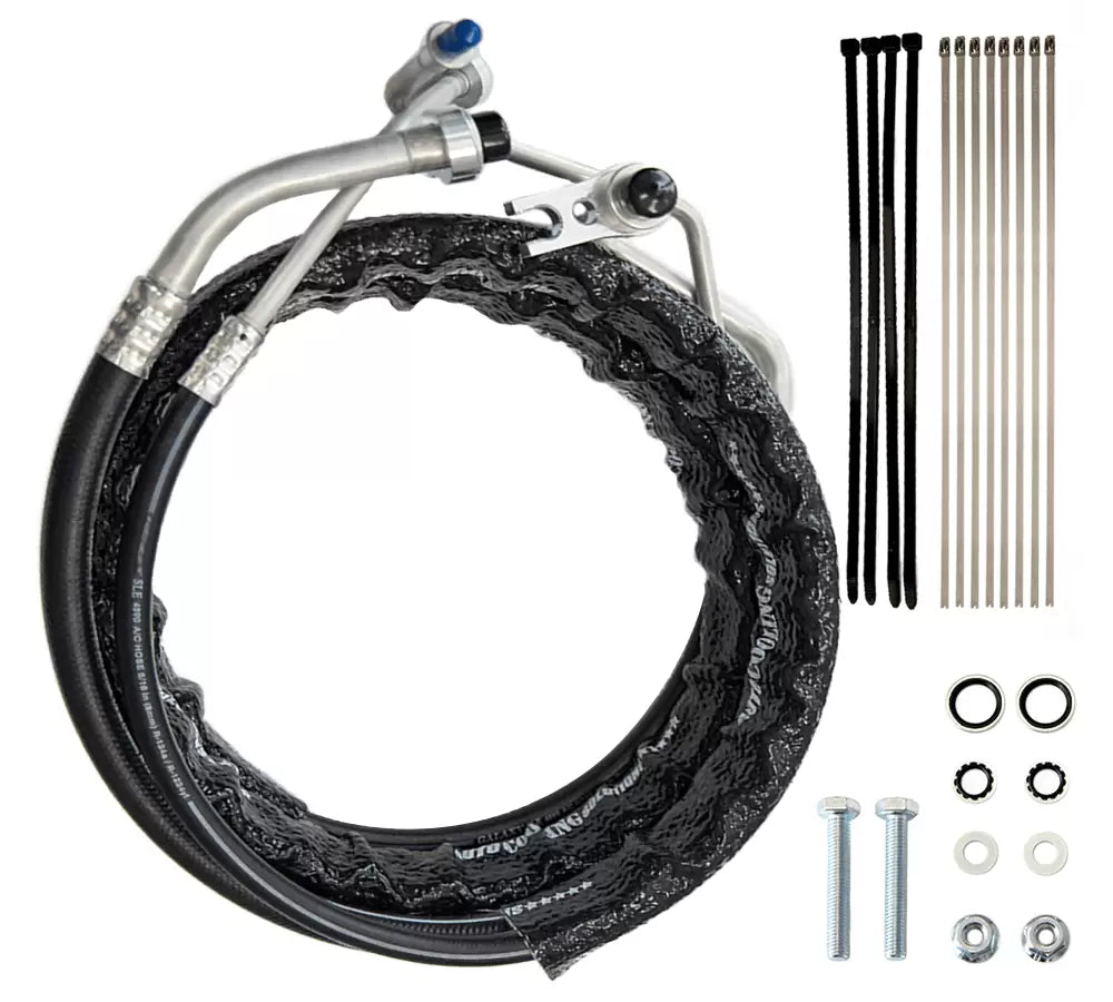 Rear AC Line Set for Dodge Caravan, Chrysler Town & Country, Volkswagen Routan (2012-2019) - Perfect for AC Repair & Maintenance
