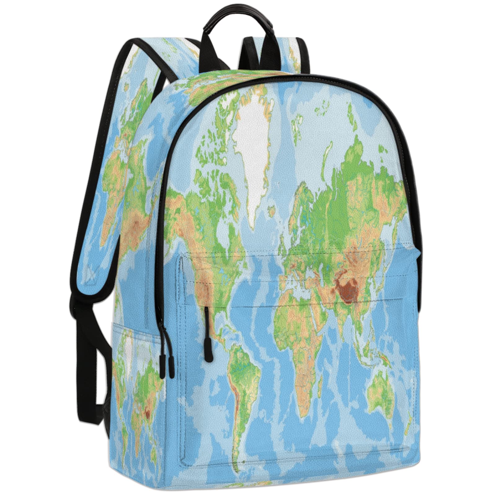 Stylish PU Leather Backpack for School, College & Travel - Waterproof Bookbag with Chest Strap for Girls & Boys | Perfect for Daily Commute, Campus Life & Weekend Adventures