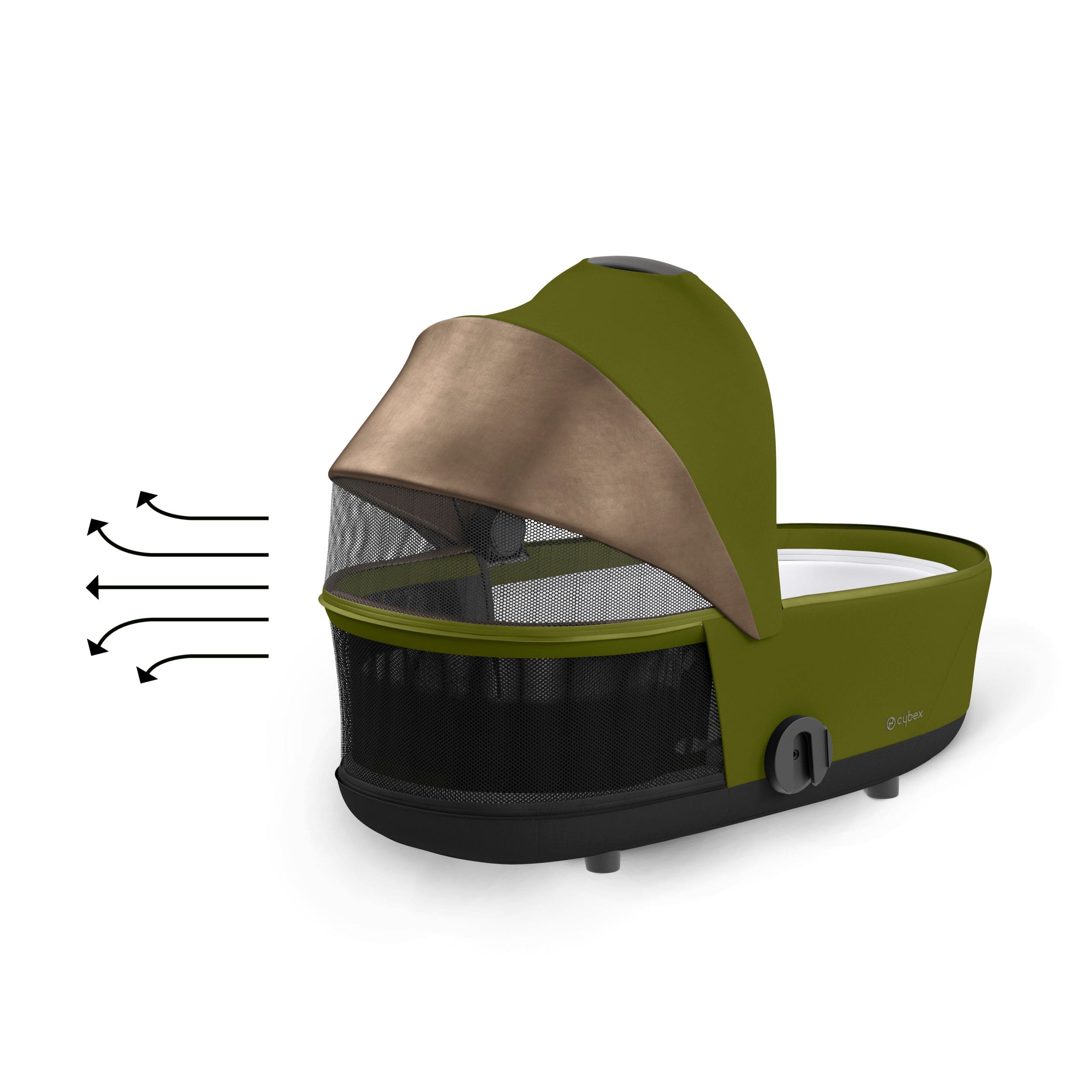 Cybex Mios 3 Lux Carry Cot - Premium Baby Stroller Bassinet for Newborns | Lightweight & Compact for Travel, Shopping & Outdoor Adventures