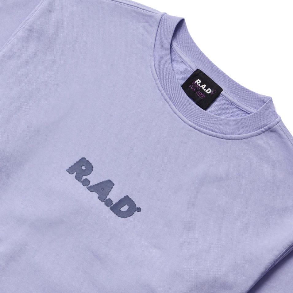 CREW SWEAT BABY LAV - Soft Cotton Baby Sweatshirt for Boys & Girls | Cozy Everyday Wear for Playdates & Family Outings