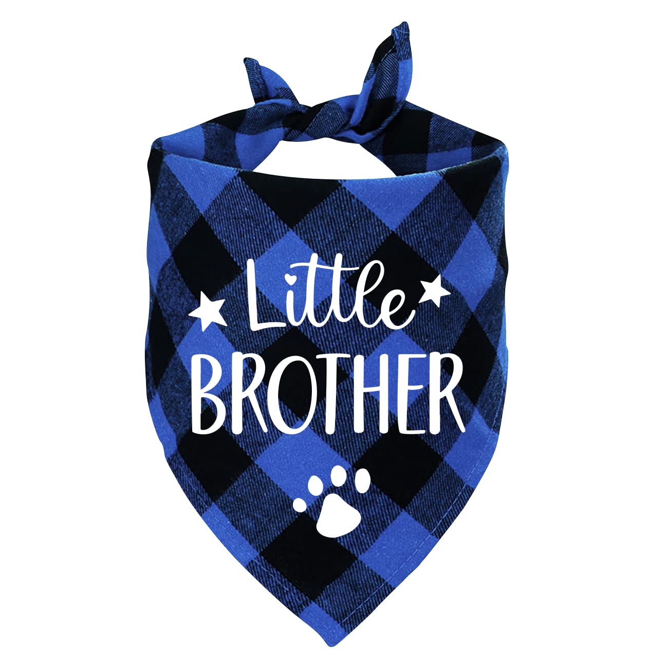 PTZIZI Blue Cotton Triangle Pet Bandana - Funny Dog Bib Scarf for Small, Medium, Large Dogs - Perfect for Birthday Parties & Pet Lovers Gift - Great for Daily Walks, Photo Shoots & Special Occasions