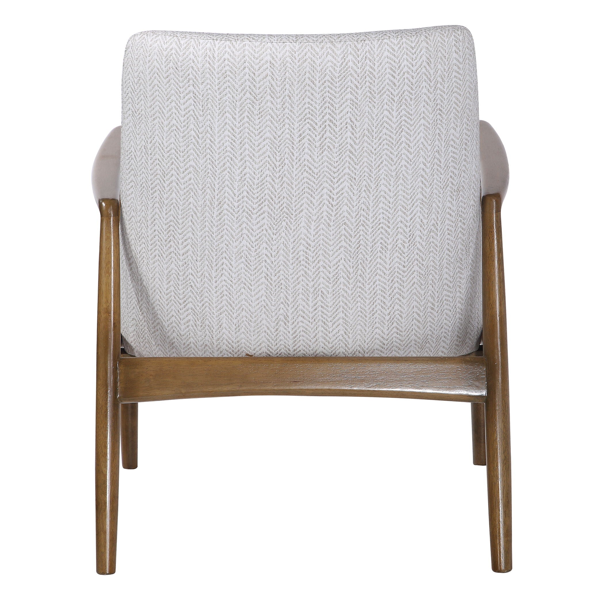 White Bev Accent Chair - Modern Upholstered Lounge Chair for Living Room, Bedroom, or Office - Perfect for Reading, Relaxing, and Adding Stylish Seating