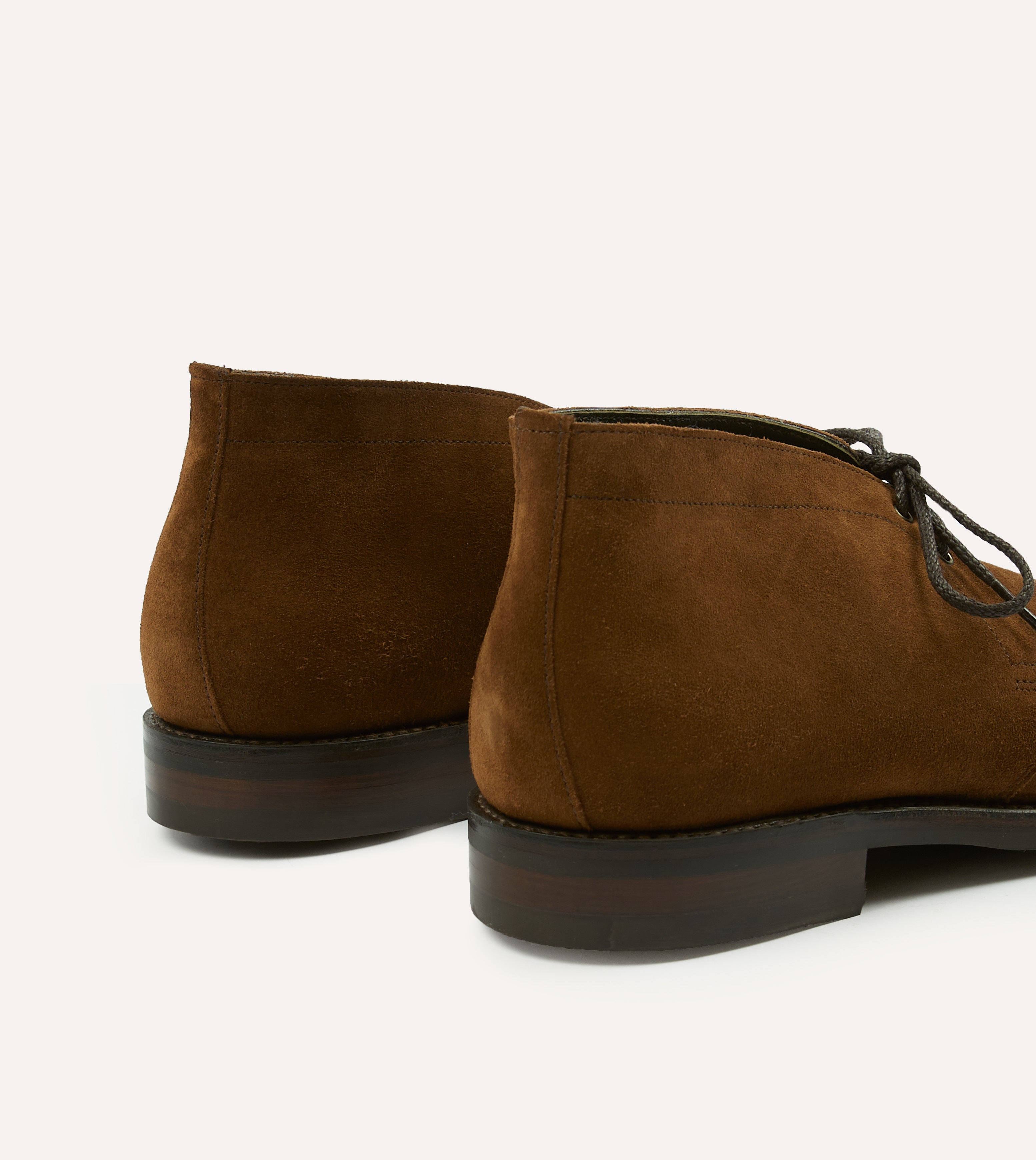 Premium Snuff Suede Chukka Boots for Men - Goodyear Welted Construction - Comfortable & Durable Footwear for Casual Wear, Office & Outdoor Activities