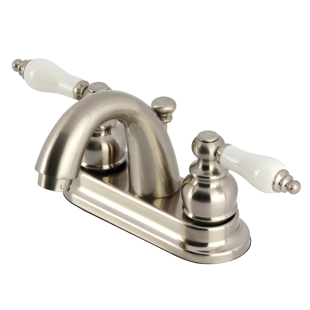 Kingston Brass KB561PLAC Restoration 4-Inch Centerset Bathroom Faucet - Vintage Style Sink Faucet for Bathroom Vanity, Powder Room & Guest Bath (Oil-Rubbed Bronze Finish)