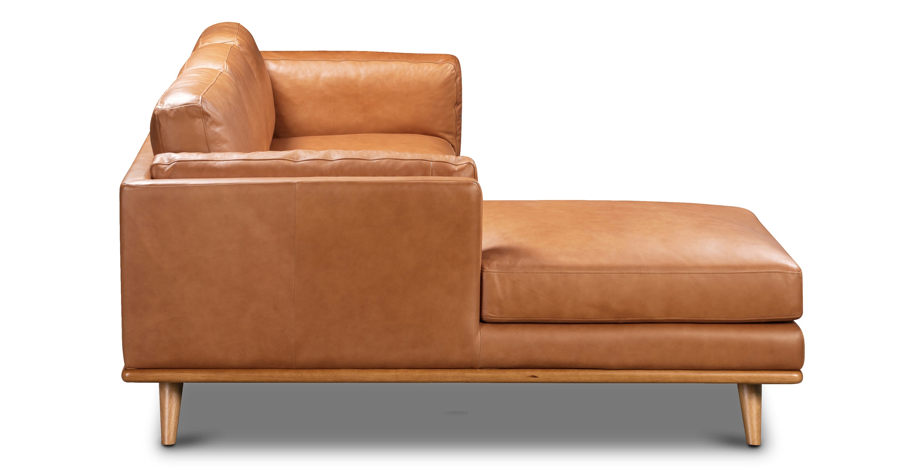 Cadiz Left Facing Sectional Sofa - Modern L-Shaped Couch with Reversible Chaise for Living Room, Family Room & Home Theater - Comfortable Fabric Upholstery for Relaxing and Entertaining