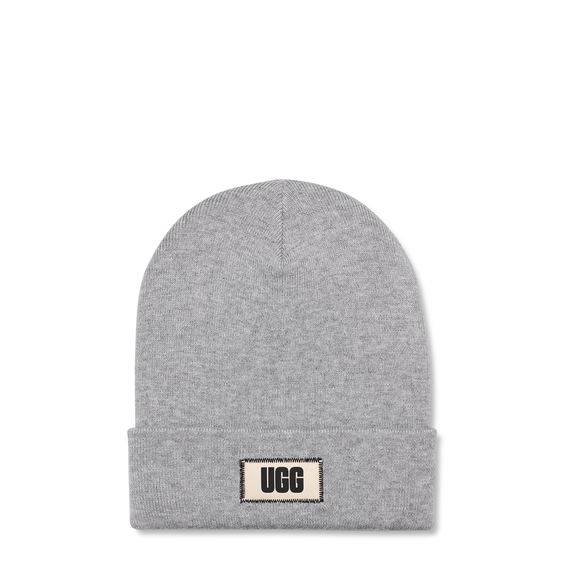 UGG Men's High Crown Beanie - Soft Wool Winter Hat for Cold Weather, Warm Knit Skull Cap for Outdoor Activities, Hiking, and Snow Sports