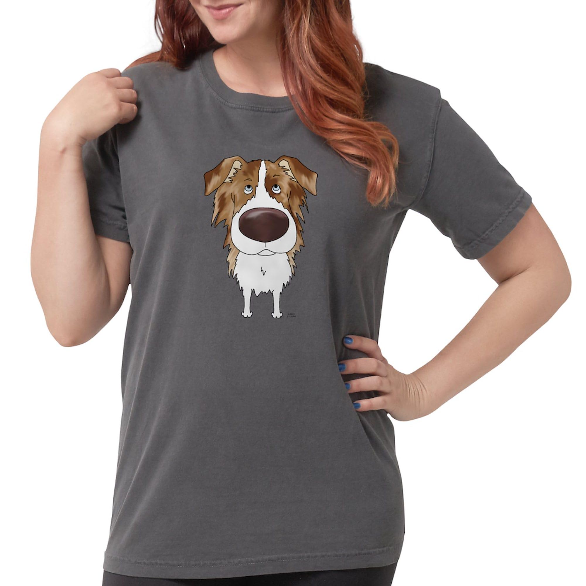 Big Nose Aussie T-Shirt for Women - Comfort Colors Soft Cotton Tee - Funny Australian Gift for Travel Lovers & Adventure Enthusiasts