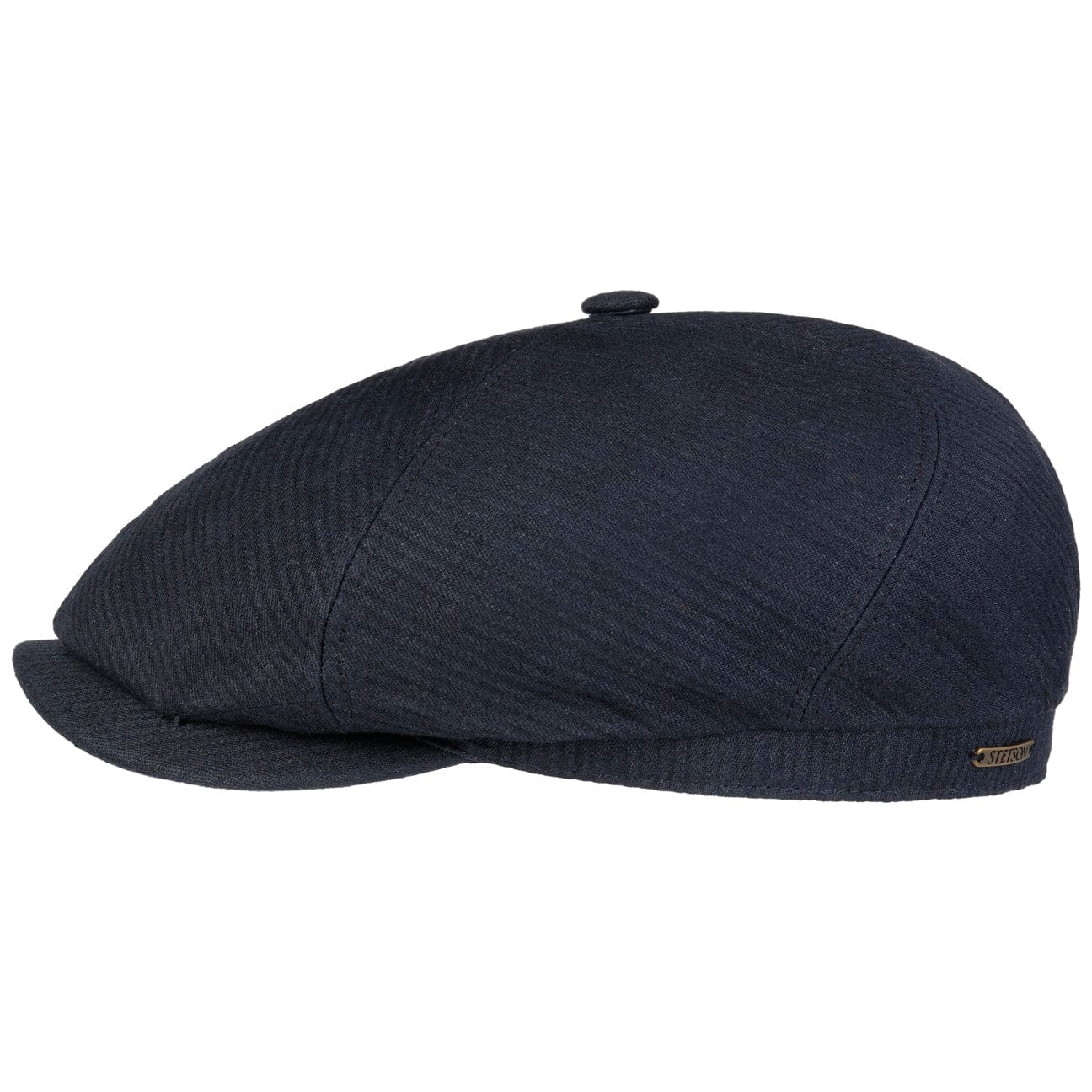 Stetson 6-Panel Structured Linen Newsboy Cap - Vintage Style Flat Cap for Men | Perfect for Casual Wear, Outdoor Activities & Fashion Accessories