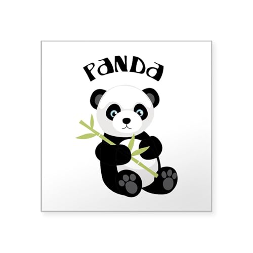 Clear - Panda Sticker