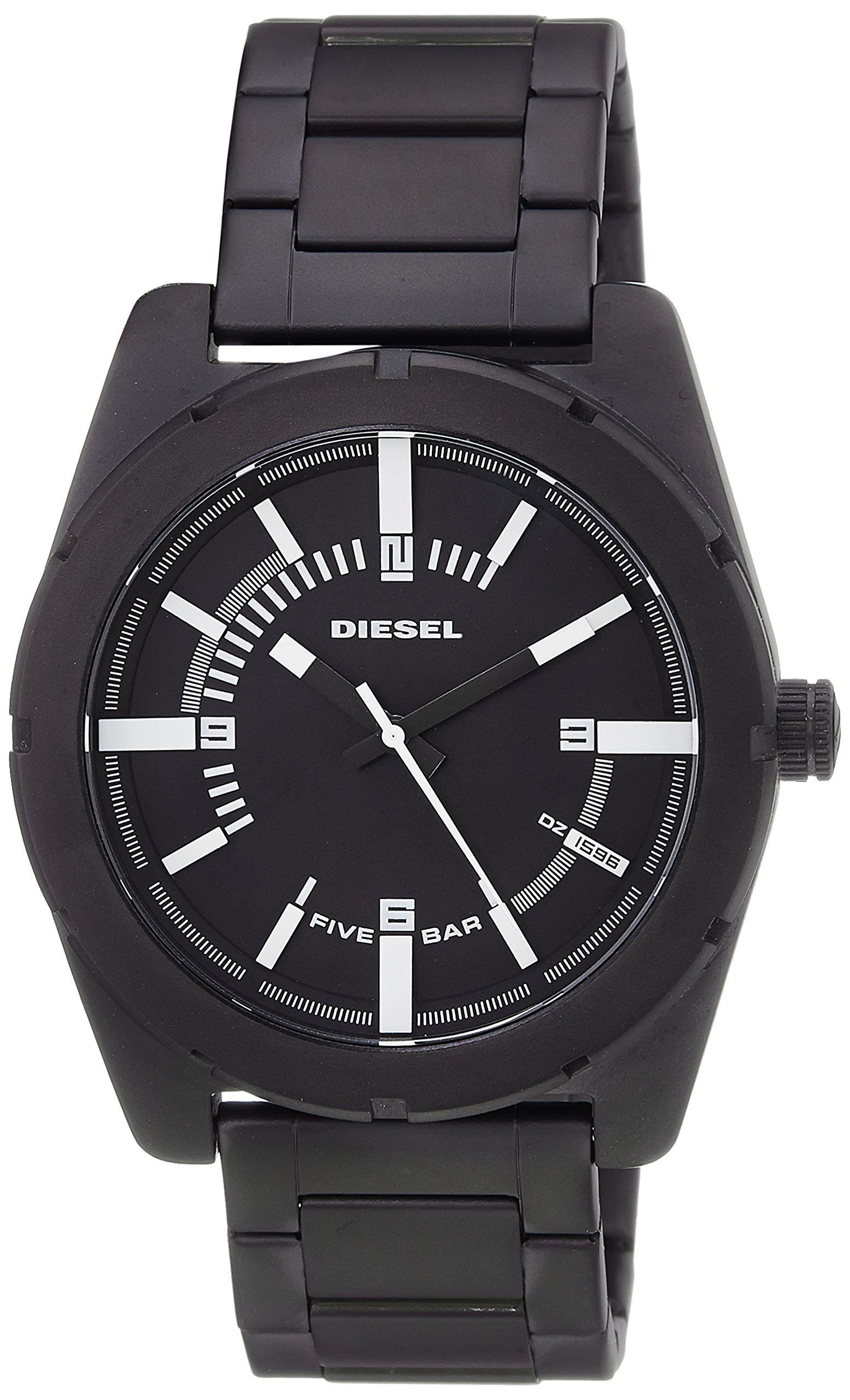 Diesel DZ1596 Men's Watch - Stylish Analog Chronograph with Stainless Steel Band for Casual & Business Wear - Perfect for Everyday Use, Gifts, and Special Occasions