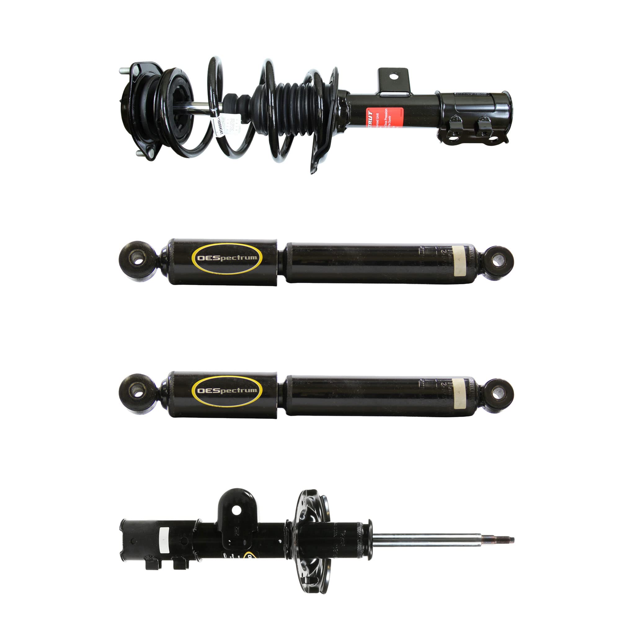 Monroe Front & Rear Shocks Struts for Hyundai Elantra 2011-2016 - 77-69465G4 | BuyAutoParts | Smooth Ride & Enhanced Handling for Daily Commute & Road Trips