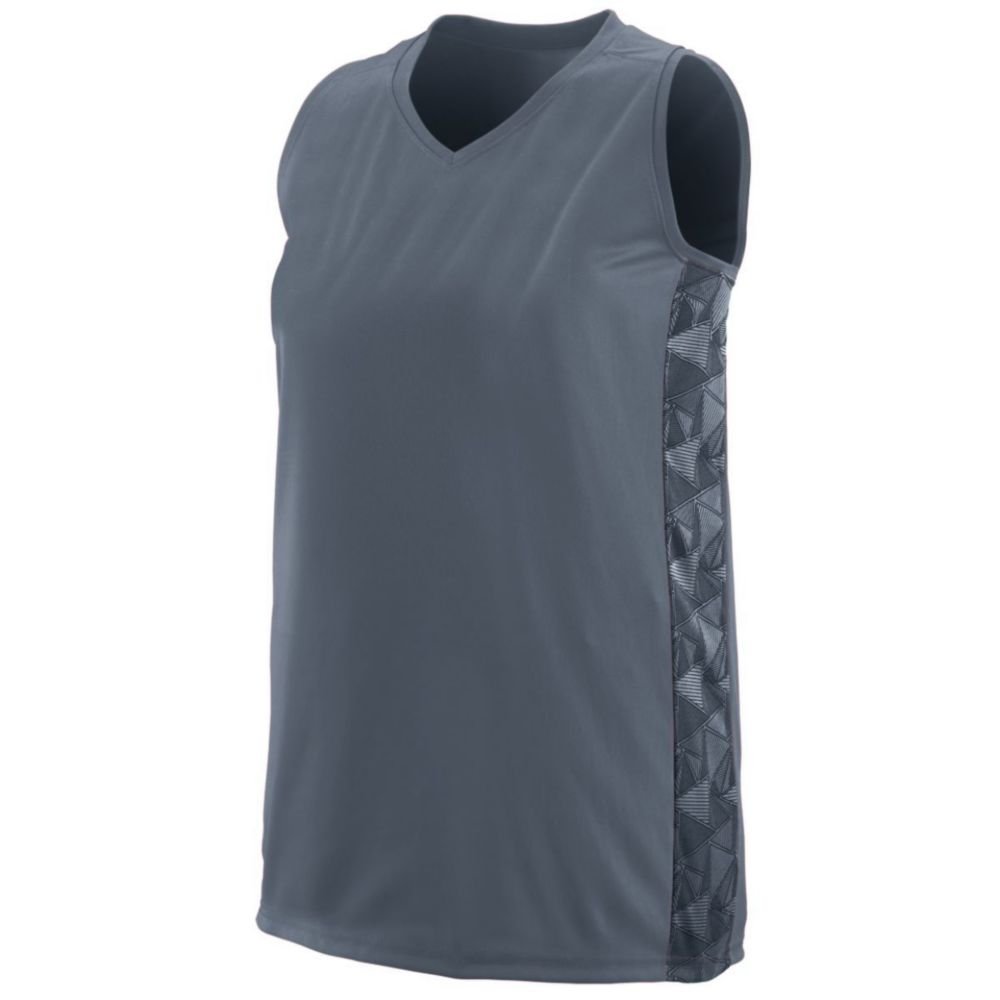 Augusta Sports Women's Fast Break Racerback Jersey - 3 Pack - Moisture Wicking Basketball & Volleyball Jersey for Active Women - Perfect for Games, Practice & Workouts