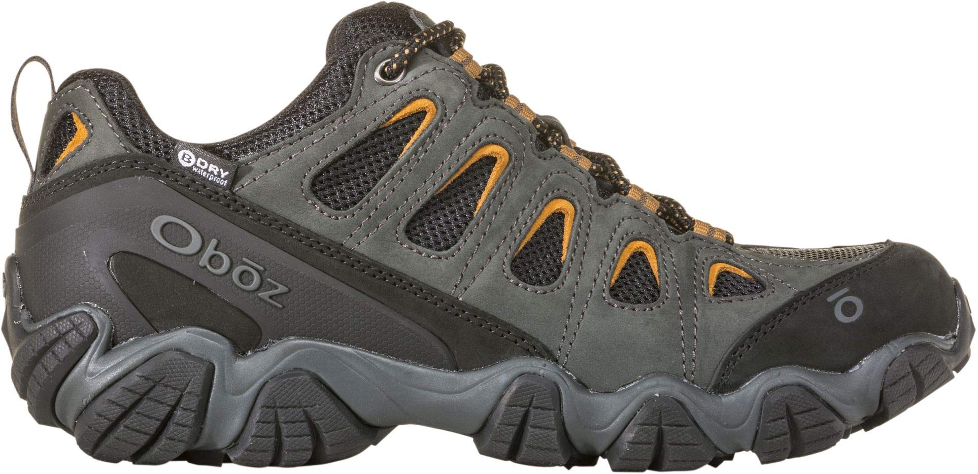 Oboz Men's Hiking Shoes - Waterproof & Durable Trail Boots for Outdoor Adventures, Backpacking, and Mountain Trekking