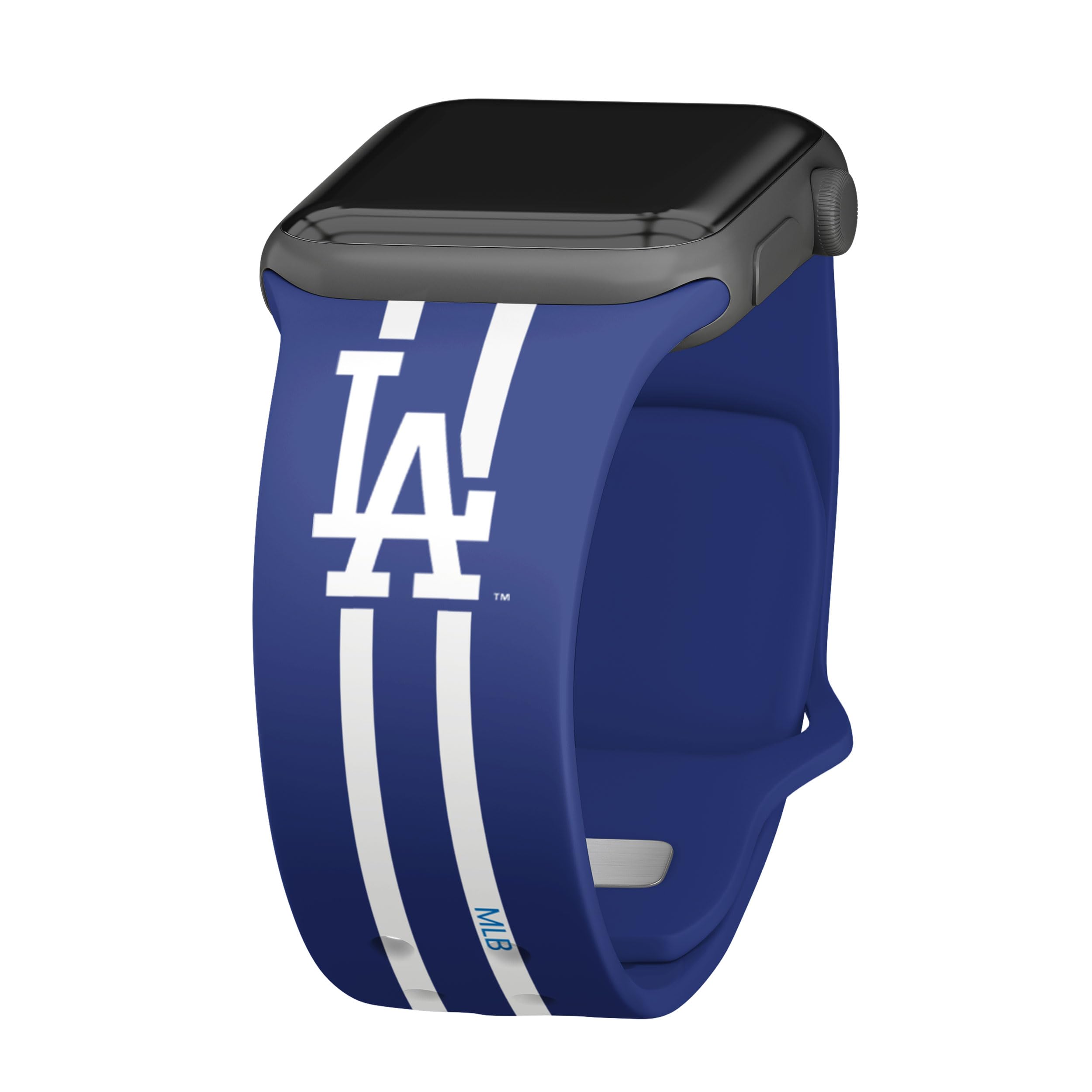 Los Angeles Dodgers HD Watch Band for Apple Watch - Compatible with All Series, Sporty & Stylish Design for Baseball Fans - Perfect for Game Day, Workouts, and Everyday Wear