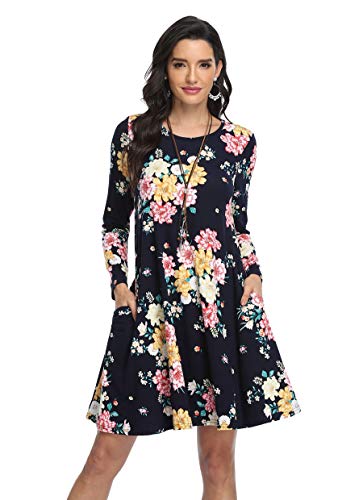 Navy&floral