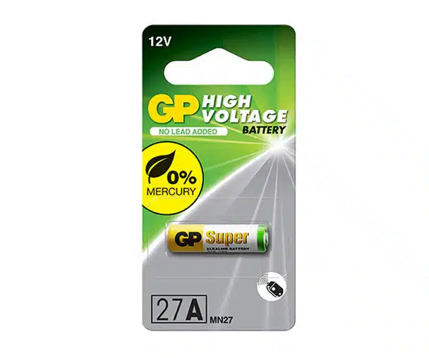Ansmann A27 Alkaline Battery 1 Pack - Long Lasting Power for Smoke Detectors, Toys, and Electronic Devices