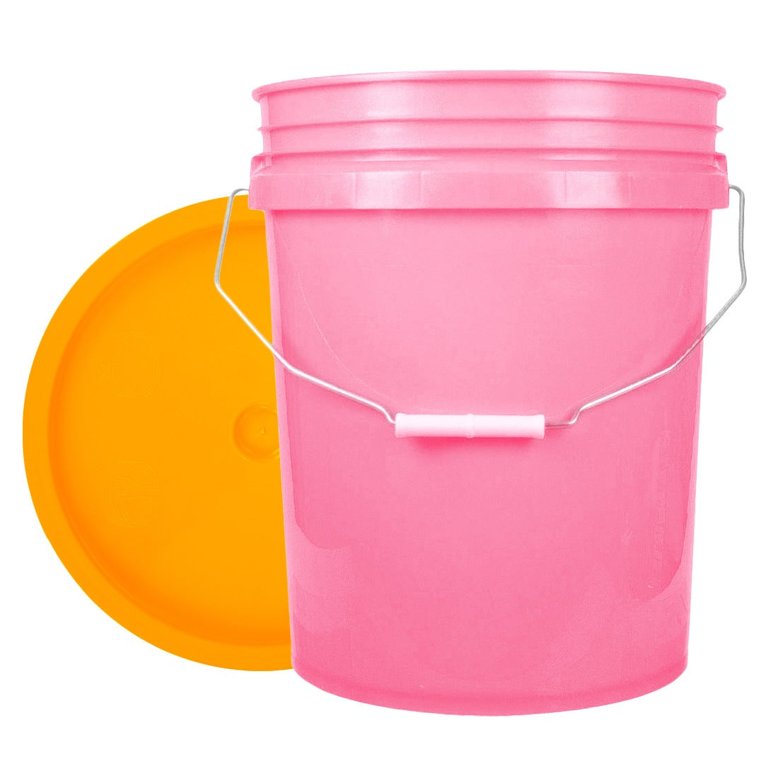 Premium Round Bucket Set for Home & Garden - Durable Plastic Storage Pails for Cleaning, Organizing, and DIY Projects - Ideal for Household, Office, and Outdoor Use