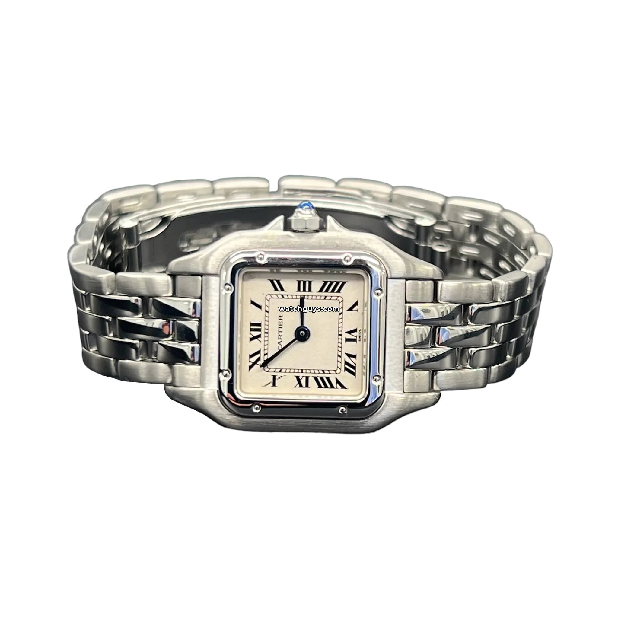Cartier Panthere 1320 Stainless Steel Watch for Women - Luxury Swiss Timepiece with Quartz Movement, Water Resistant & Scratch Proof - Perfect for Business, Gifts & Special Occasions
