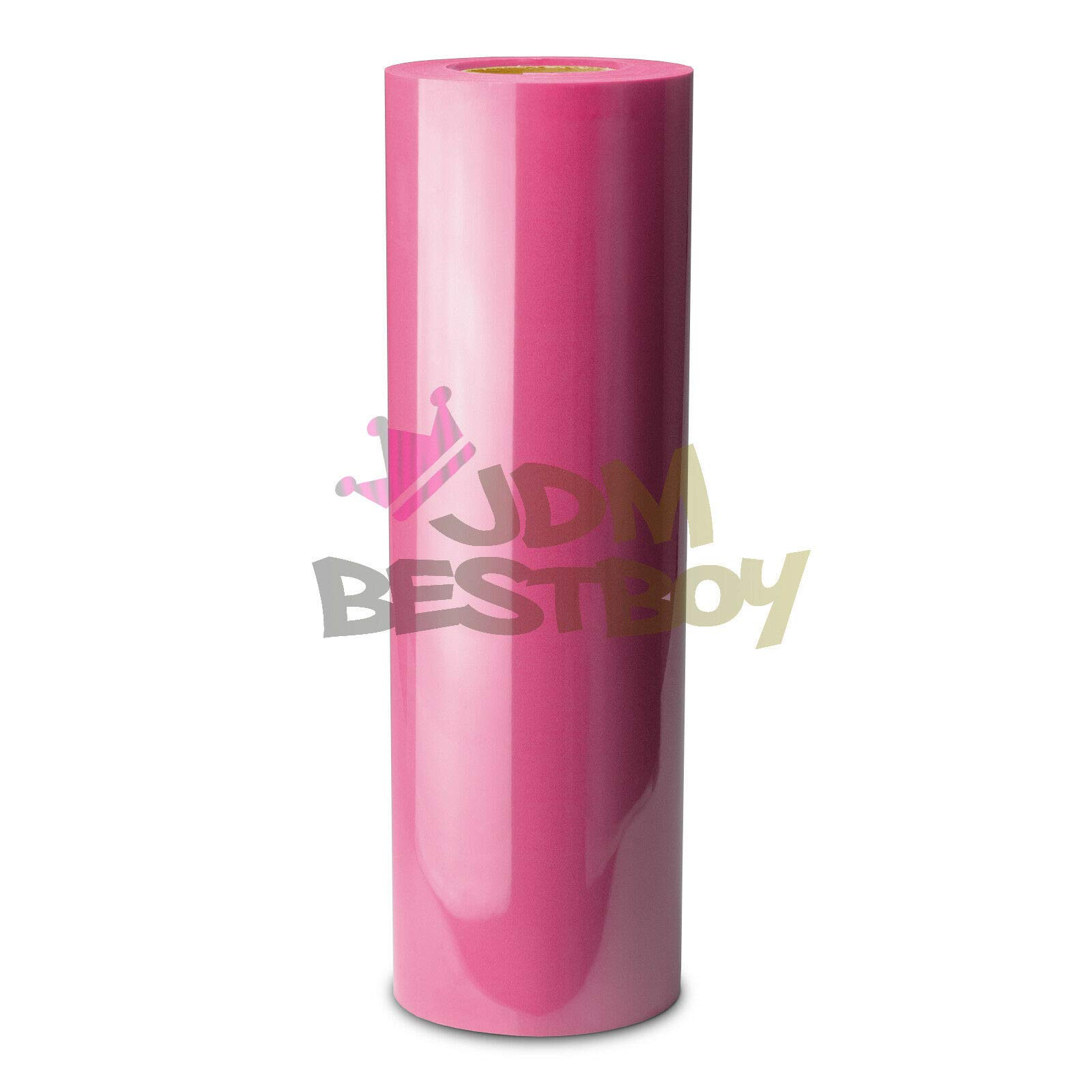 Premium Light Pink Flock Heat Transfer Vinyl HTV Sheet - 20
