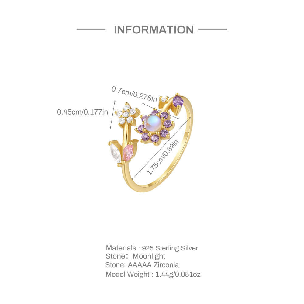 Love Heart Bow Stackable Ring | R515 | Elegant & Dainty Jewelry for Women | Perfect for Valentine's Day, Anniversary & Everyday Wear