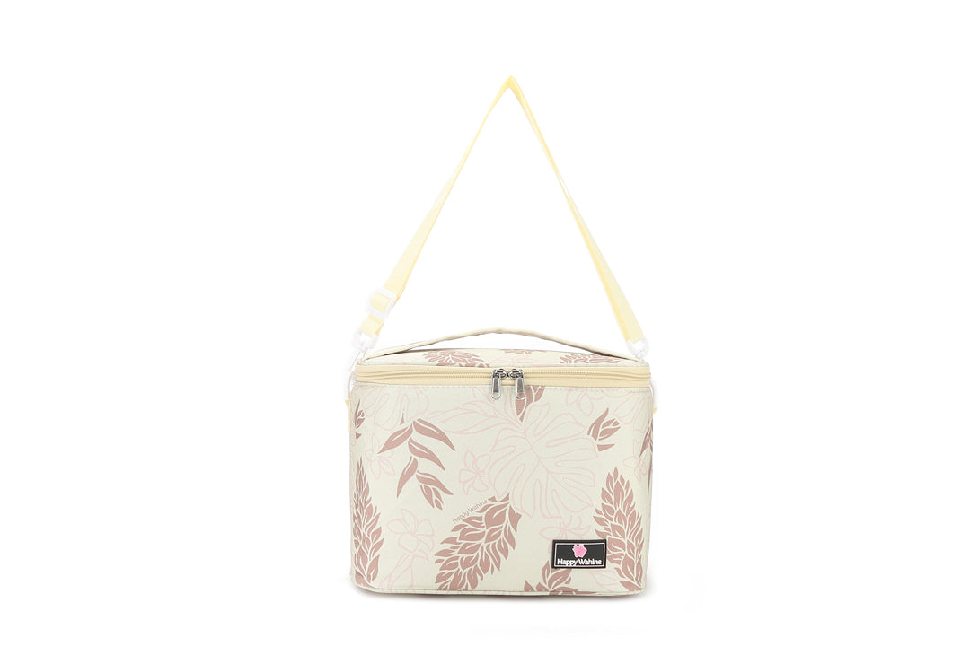 Insulated Cooler Tote Bag - Medium Size in Ginger Beige | Perfect for Beach Picnics, Camping Trips & Outdoor Adventures