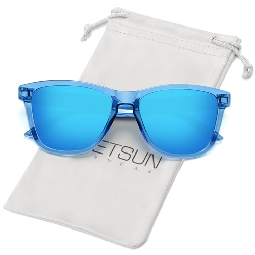 Blue Frame / Blue Mirrored Lens