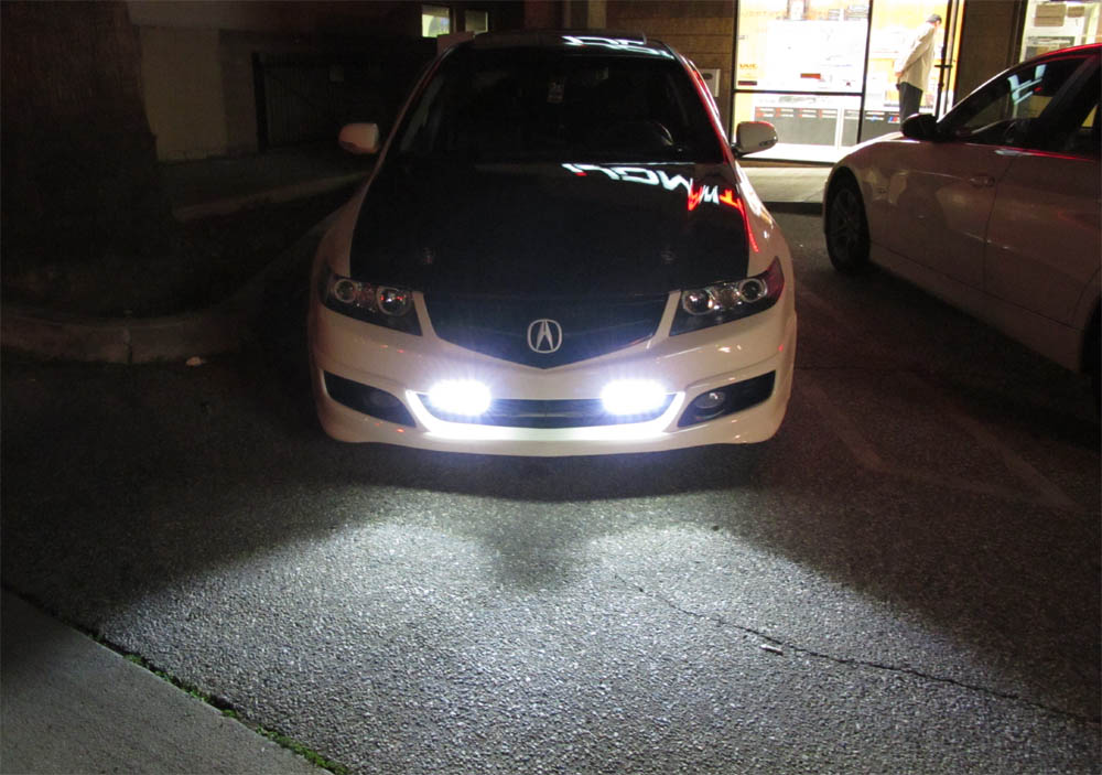18W High Power 6 Osram LED Daytime Running Light Kit - Universal Fit for Cars & Trucks - Enhance Visibility & Safety for Daytime Driving