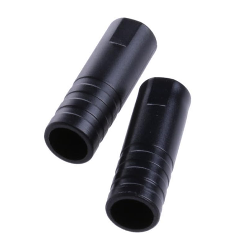 100Pcs Bicycle Shift Cable End Caps - 5mm Brake Cable Housing Ferrules for Bike Derailleur & Brake Cables - Durable Bike Cable End Caps for Smooth Shifting & Braking - Perfect for Mountain Bikes, Road Bikes & Commuter Bicycles