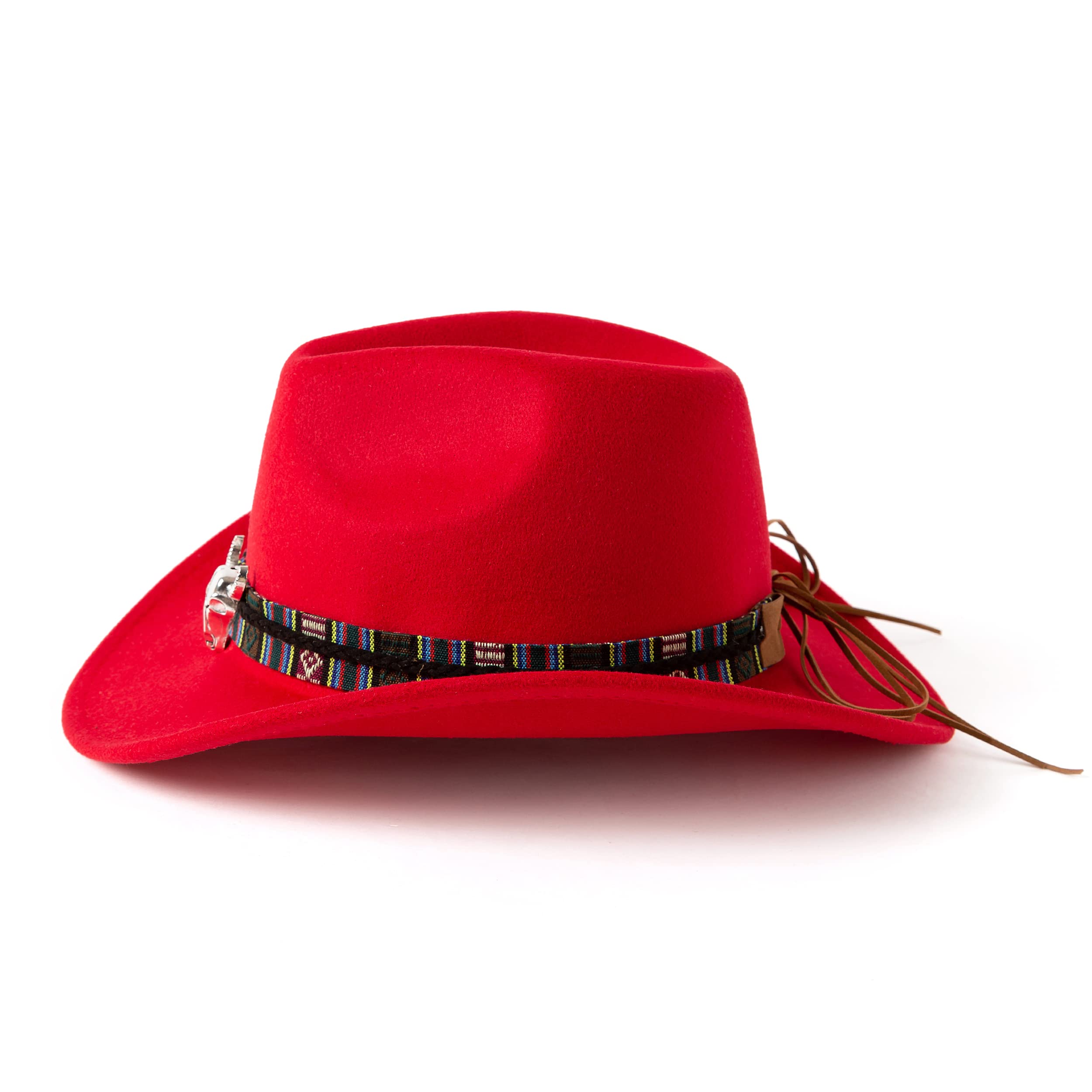 Gossifan Classic Women's Western Cowboy Cowgirl Hat with Wide Belt - Stylish Outback & Rodeo Accessory for Country Music Festivals, Horse Riding, and Outdoor Adventures