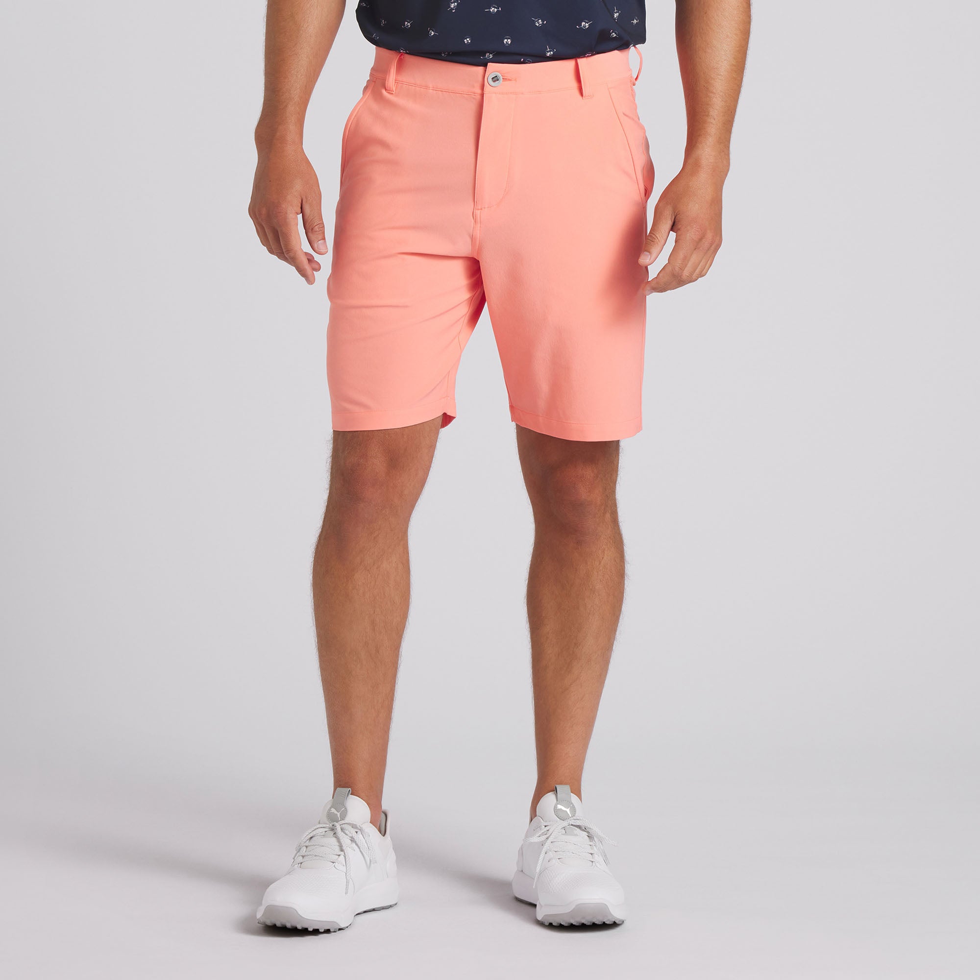 101 Solid 9 Golf Shorts for Men - Breathable Quick-Dry Performance Golf Shorts with Pockets - Perfect for Golfing, Casual Wear & Outdoor Activities