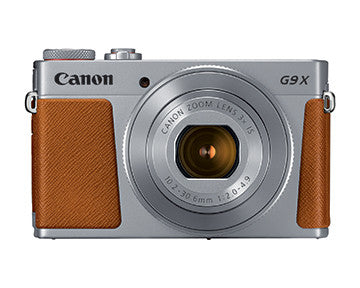 Canon PowerShot G9X Mark II Digital Camera - 20.1MP, 3x Zoom, Wi-Fi & NFC, Compact (Silver) | Perfect for Travel Photography, Vlogging & Everyday Shooting