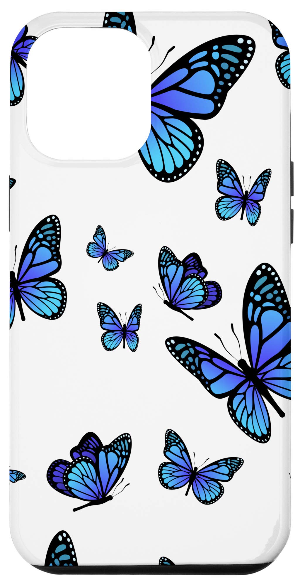 iPhone 12 Pro Max Case - Elegant Moth & Butterfly Design - Perfect Lepidopterist Gift - Nature Inspired Phone Cover for Everyday Use & Outdoor Adventures