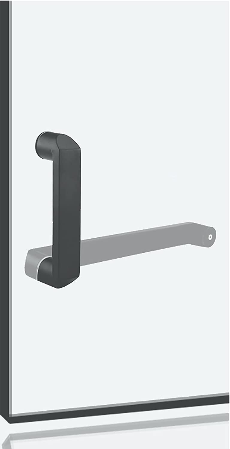 MIQXUAN Shower Door Handle Replacement Set - Internal & External Glass Door Pulls for Bathroom Enclosures | Durable Stainless Steel Knobs for Shower Screens & Glass Doors (Perfect for Bathroom Renovation & Modern Home Upgrade)