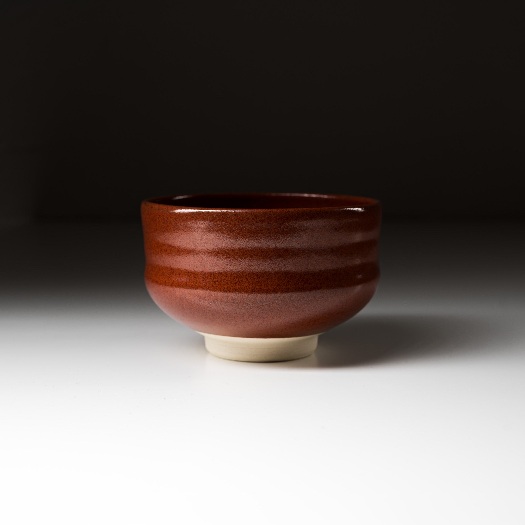 Handmade Kyo Kiyomizu Ware Matcha Bowl - Traditional Japanese Red Brown Ceramic Tea Cup for Matcha Tea Ceremony, Home Decor & Zen Meditation