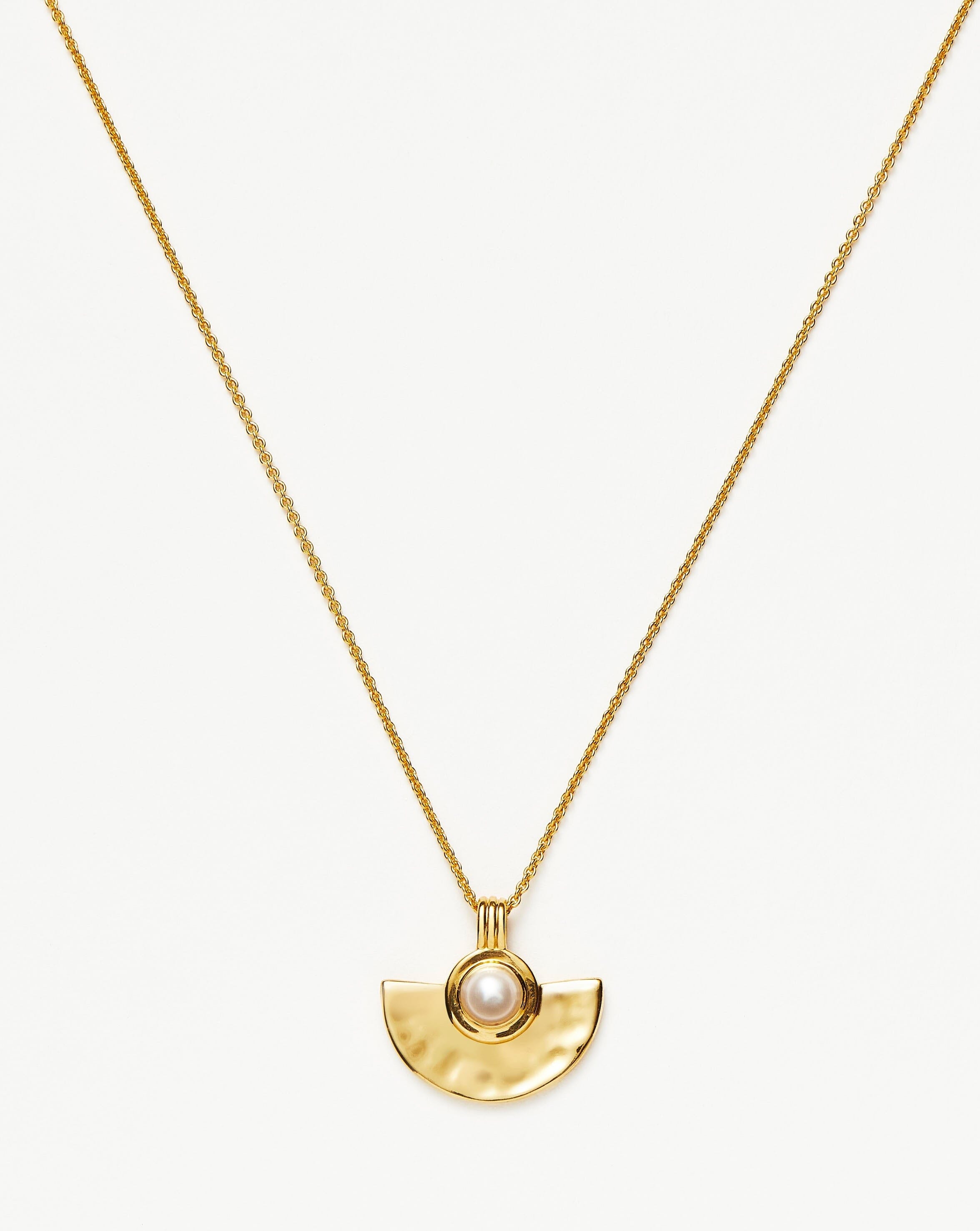Zenyu Gemstone Fan Pendant Necklace - Elegant Handmade Jewelry for Women | Perfect Gift for Birthday, Anniversary & Special Occasions | Boho Chic Style Accessory for Party, Wedding & Everyday Wear
