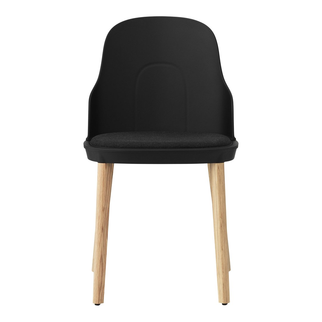 Allez Dining Chair - Upholstered Seat for Kitchen, Dining Room & Office - Comfortable Modern Chair for Home & Restaurant Use