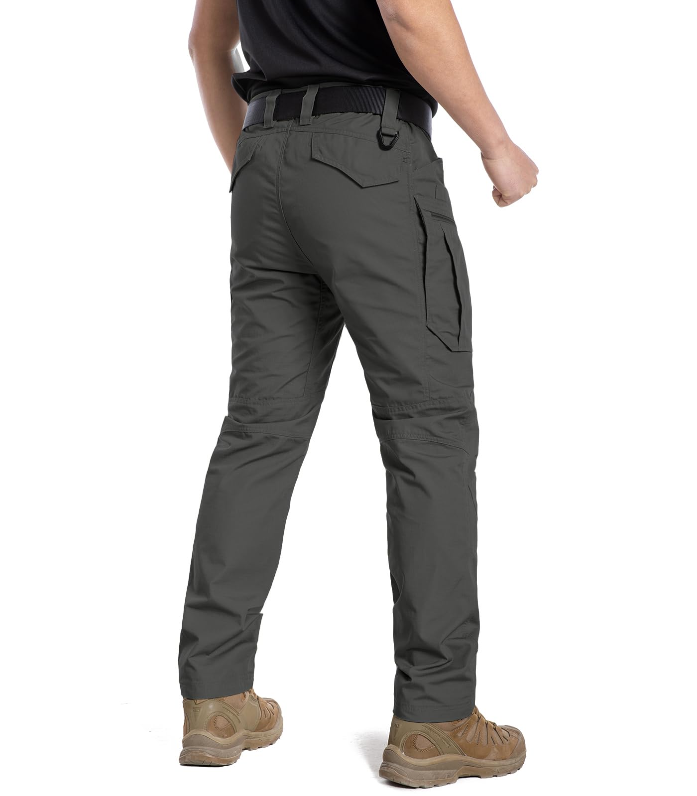 CARWORNIC Men's Lightweight Tactical Pants - Ripstop Military Cargo Pants for Outdoor Hiking, Work & Adventure - Water Resistant, Durable & Comfortable - Perfect for Camping, Hunting & Tactical Operations