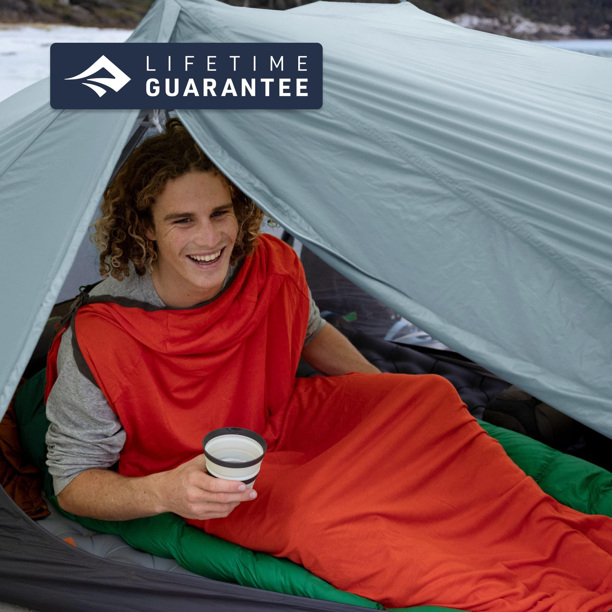 Sea to Summit Reactor Insulated Sleeping Bag Liner - Lightweight Thermal Liner for Camping, Backpacking & Cold Weather Travel
