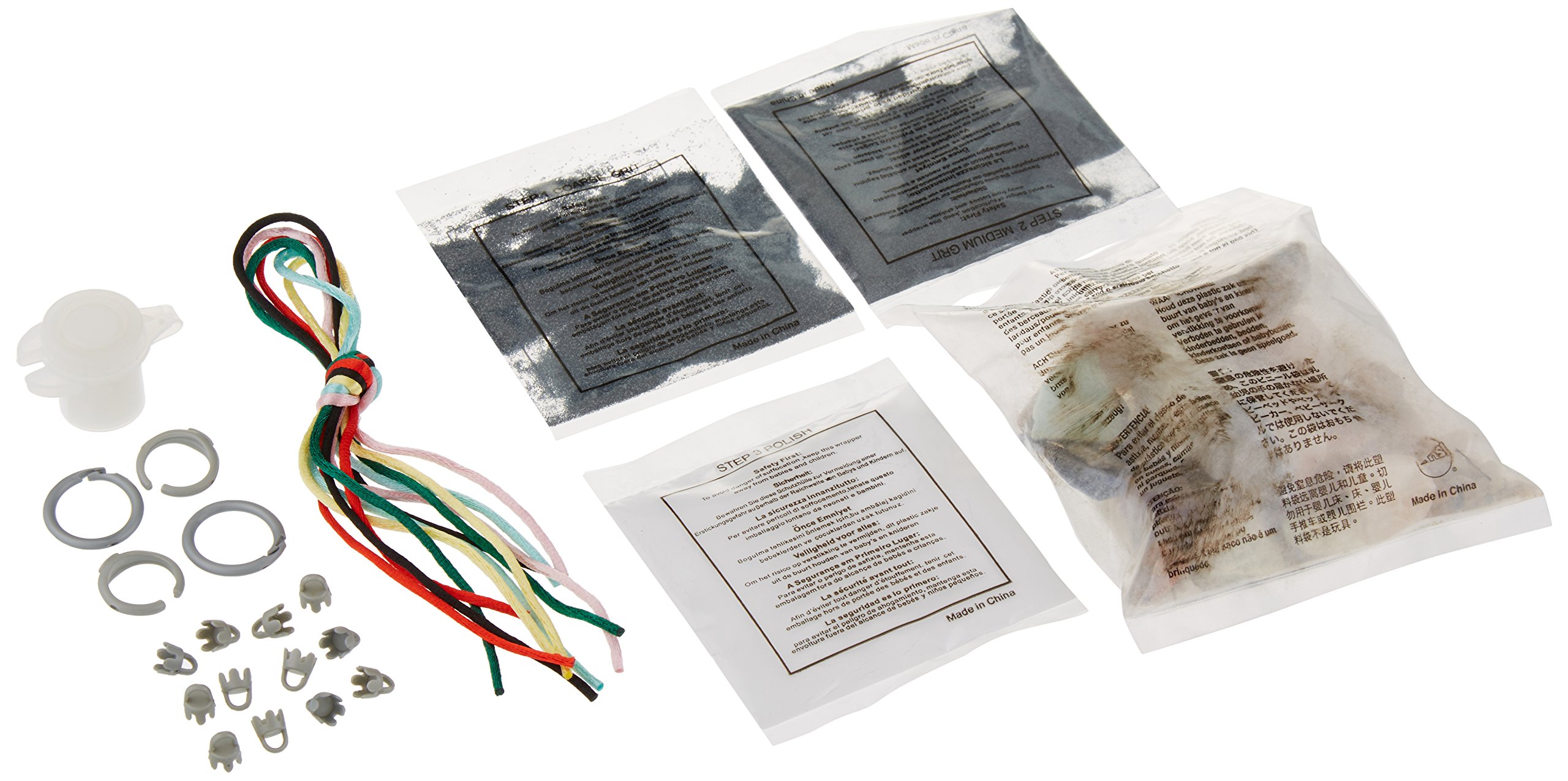 NSI Rock Tumbler Refill Kit - Classic Grit & Polish Set for Rock Polishing - Perfect for Jewelry Making, Geology Hobbies & DIY Crafts