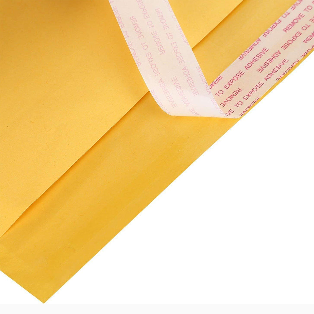 100 Pack 8.5 x 14.5 Inch Kraft Bubble Mailers - Padded Shipping Envelopes for Pack & Ship - Perfect for Ecommerce, Small Business Shipping & Online Store Packaging