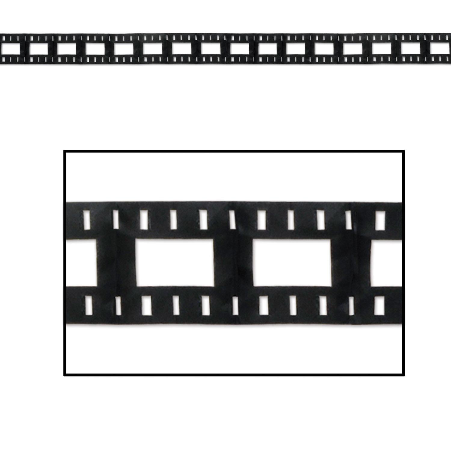 12 Pack Beistle Filmstrip Party Garland - Vintage Movie Theme Decorations for Birthday, Halloween & Christmas Parties - Perfect for Photo Booths, Wall Decor & Event Backdrops