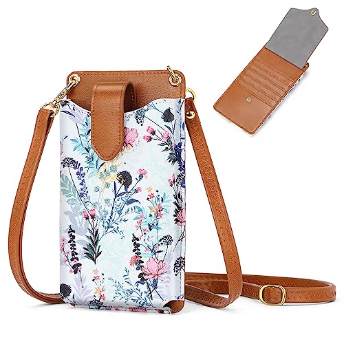 19-brown Floral