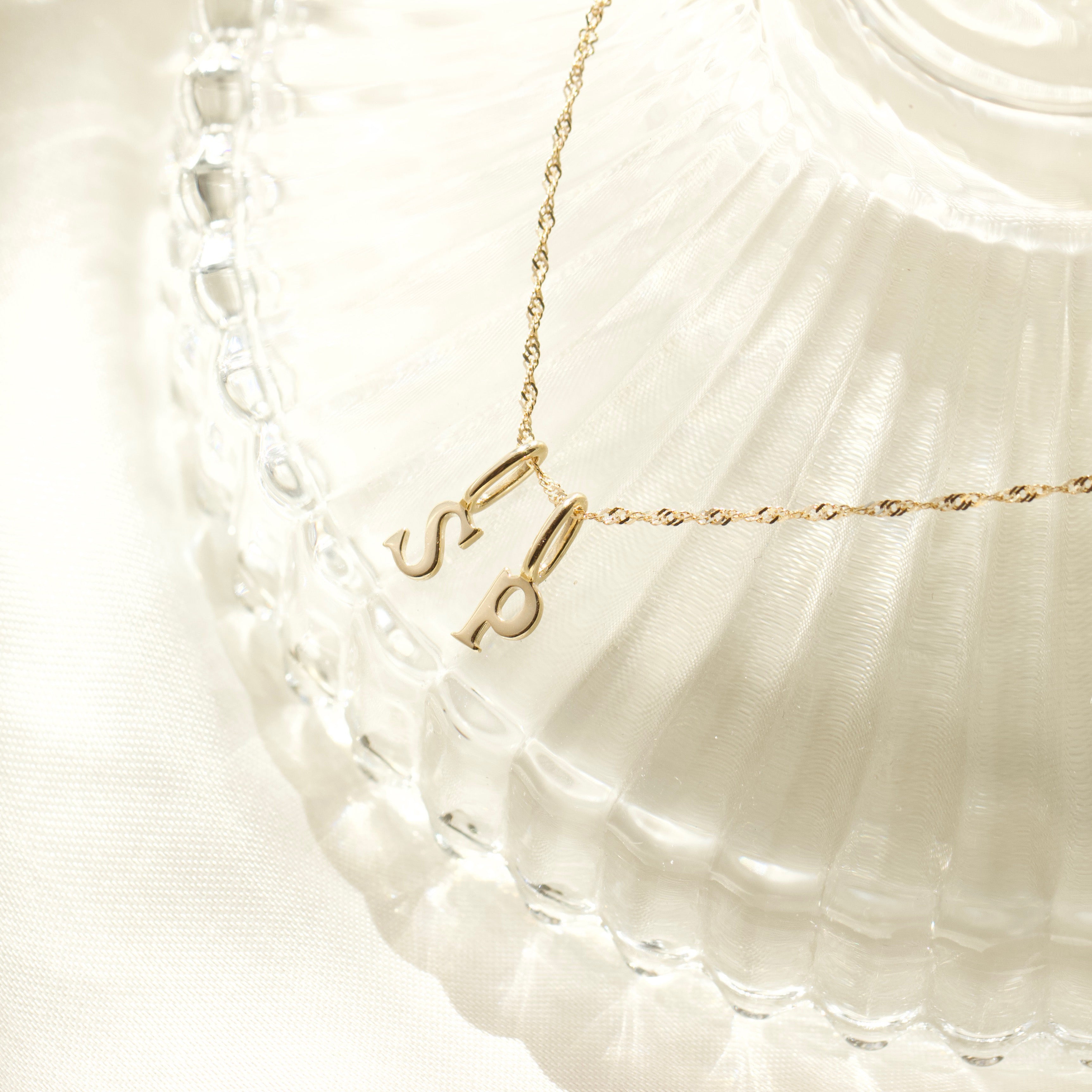 9K Solid Yellow Gold Initial Charm - Personalized Jewelry for Necklaces & Bracelets - Perfect for Gifts, Birthdays, and Anniversaries