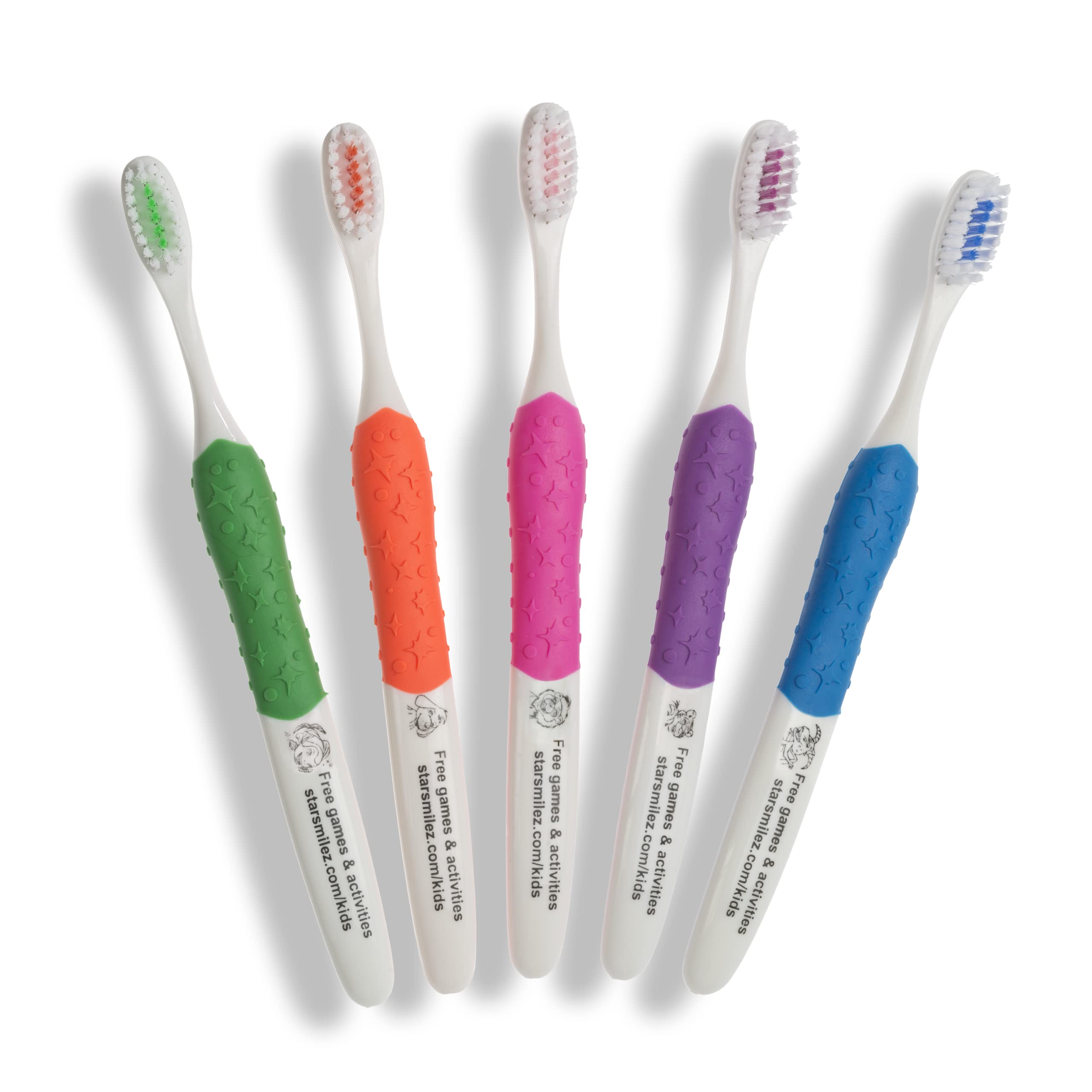 Best Ultra Soft Toothbrushes for Kids Age 6+ (5-Pack) - Gentle Dental Care for Children's Oral Hygiene - Perfect for Home, School & Travel