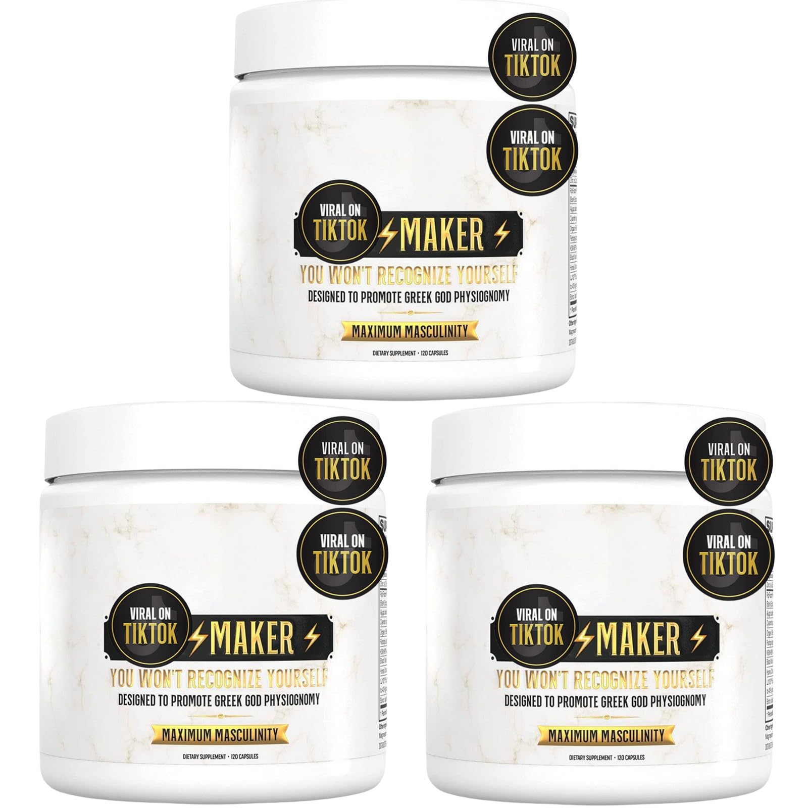 King 3-Piece 13-in-1 Men's Multivitamin Supplement - 360 Capsules for Enhanced Fitness, Health & Daily Performance | Premium Formula for Active Men | Ideal for Gym, Work & Energy Support