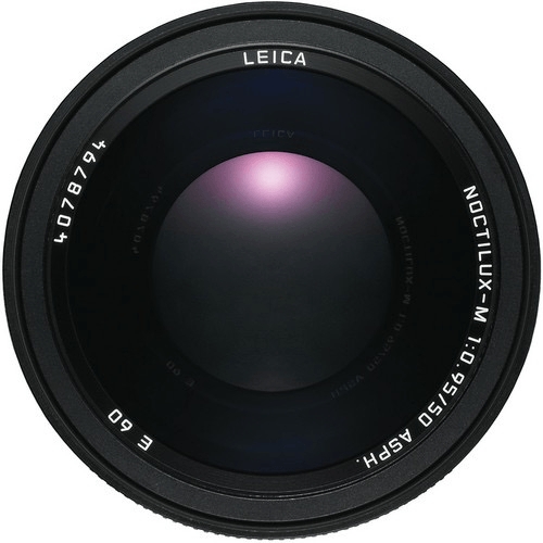 Leica Noctilux M 50mm f/0.95 ASPH Lens (Black) - Premium Fast Aperture Prime Lens for Leica M Mount Cameras - Perfect for Low Light Photography, Portraits & Street Shooting
