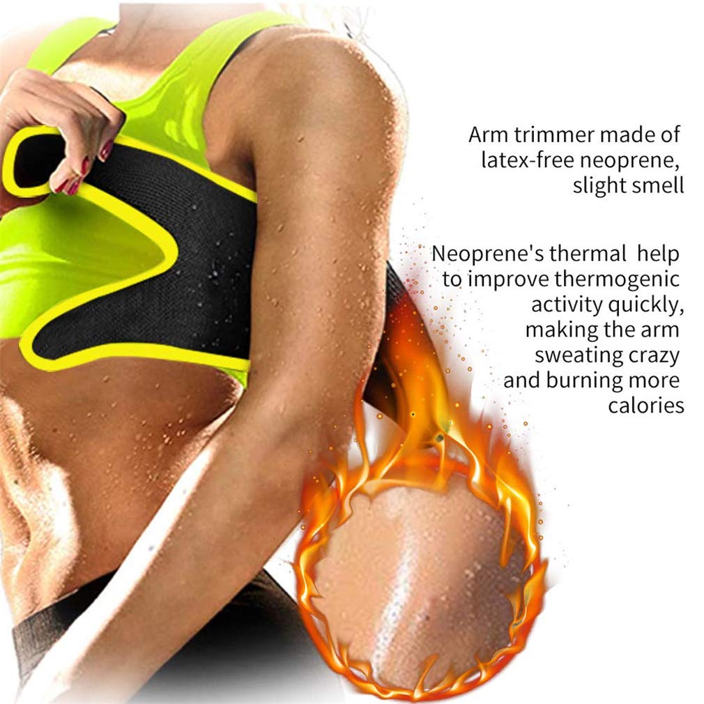 Arm Fat Burning Trimmer & Sweat Sauna Sleeve for Men & Women - Yoga, Running, Fitness Compression Band to Increase Sweating & Circulation - Slimming Workout Arm Bands for Exercise & Weight Loss (Purple) - Perfect for Gym, Home Workouts & Sports Activities