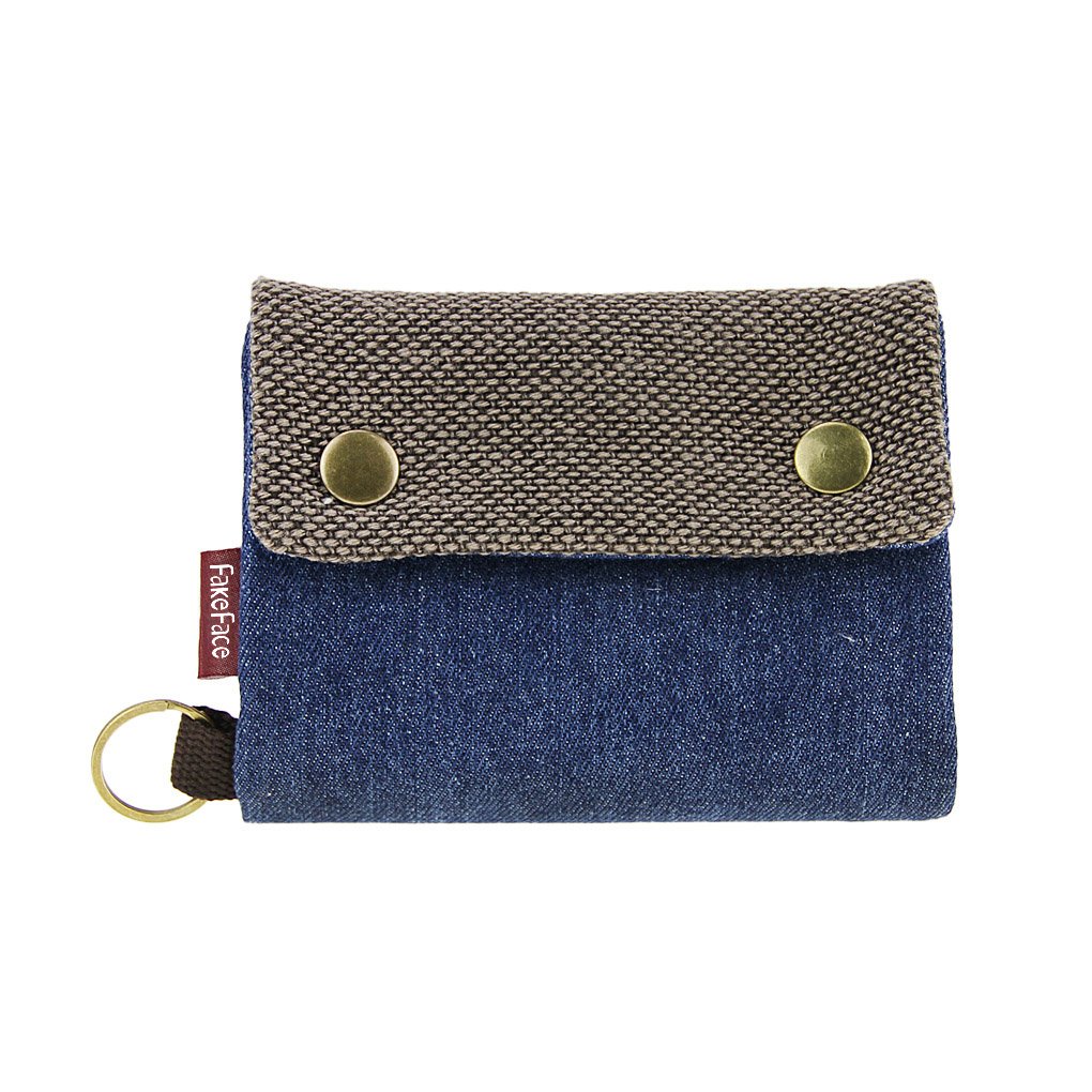 Unisex 3-Fold Canvas Wallet with Money Clip & Card Holder - Slim RFID Blocking Billfold for Men & Women | Perfect for Travel, Business & Everyday Use